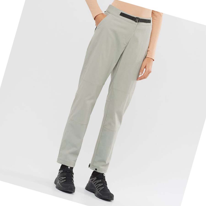 Beige Salomon OUTRACK Women's Pants | AUYLDOM-95