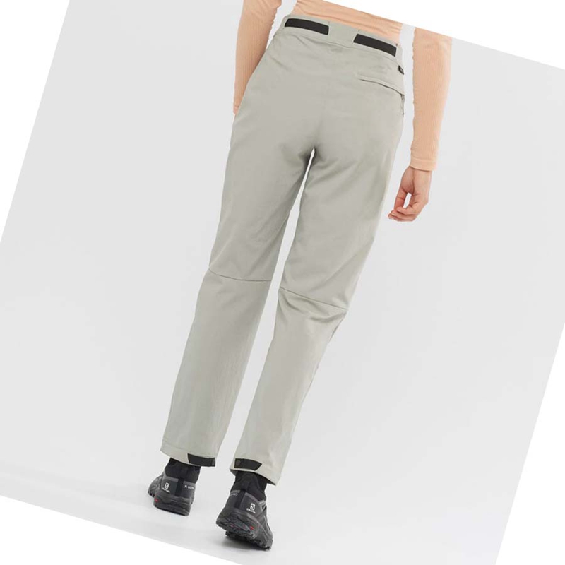 Beige Salomon OUTRACK Women's Pants | AUYLDOM-95