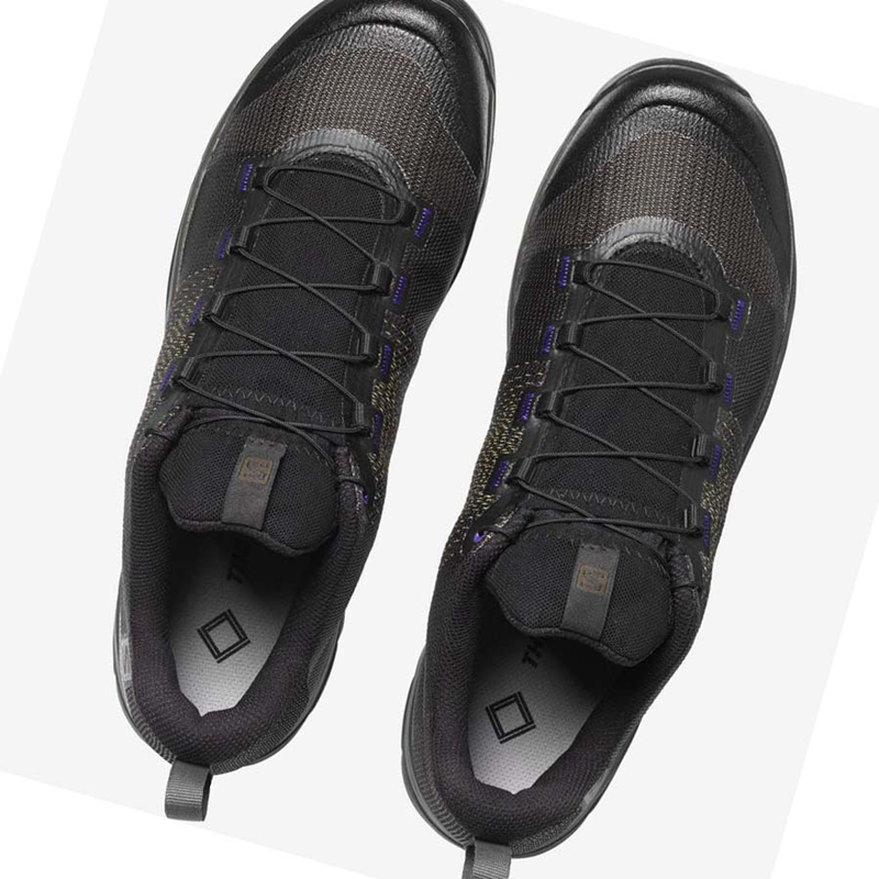 Black / Purple Salomon OUTPRO MATRYX FOR THE BROKEN ARM Men's Sneakers | YUPJWRK-36