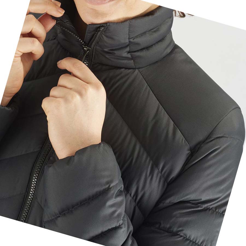 Black Salomon ESSENTIAL XWARM DOWN INSULATED Women's Jackets | BLSMDQY-30