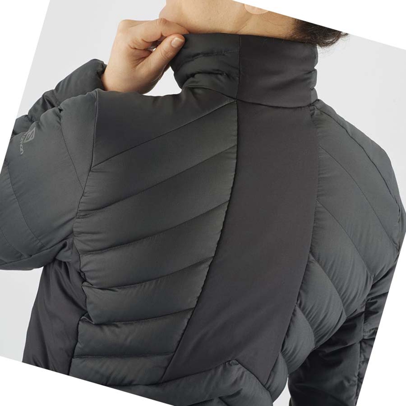 Black Salomon ESSENTIAL XWARM DOWN INSULATED Women's Jackets | BLSMDQY-30