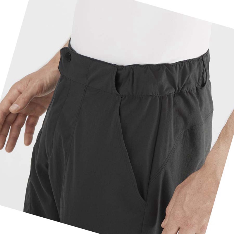 Black Salomon OUTRACK Men's Pants | SJYAMWC-79