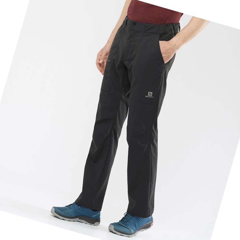 Black Salomon OUTRACK Men's Pants | SJYAMWC-79