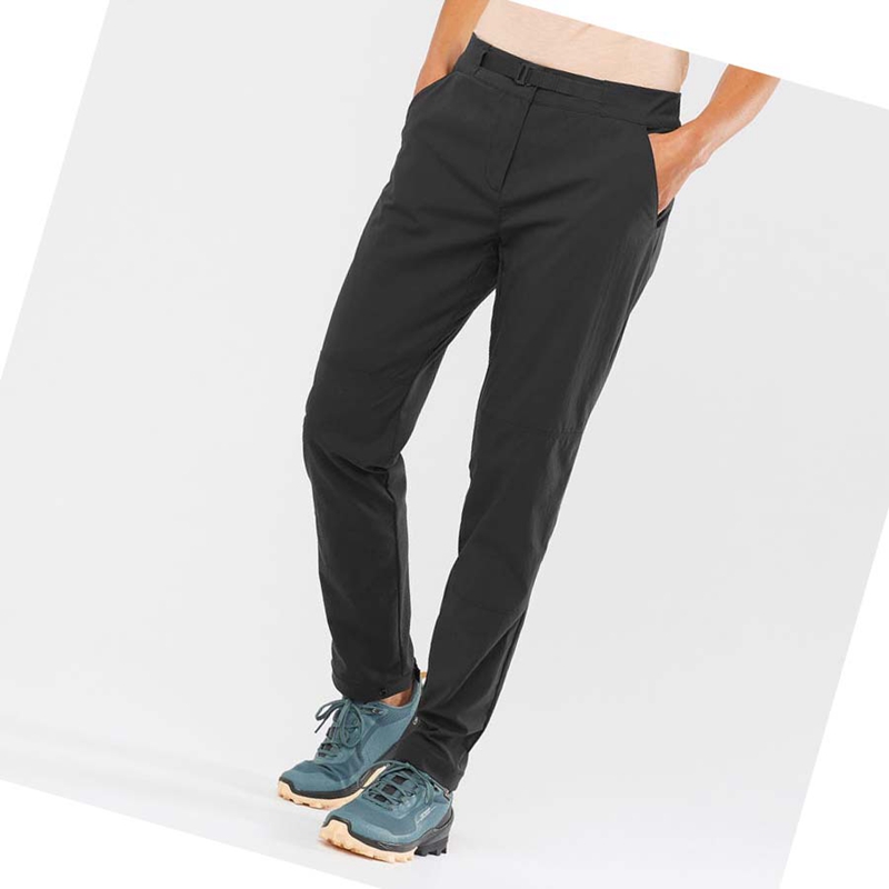 Black Salomon OUTRACK Women's Pants | PDZKYFB-75