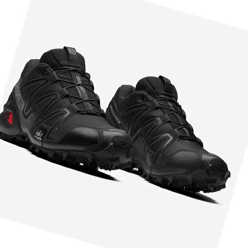 Black Salomon SPEEDCROSS 3 Women's Sneakers | QAWJTIM-54