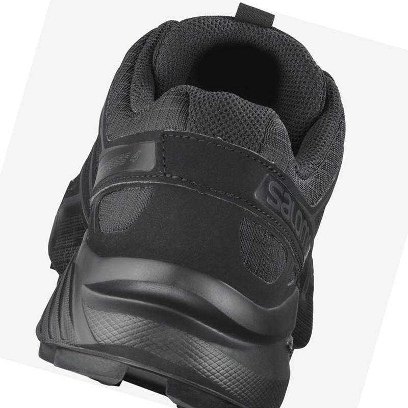 Black Salomon SPEEDCROSS 4 WIDE FORCES Women's Boots | FYHZQET-25