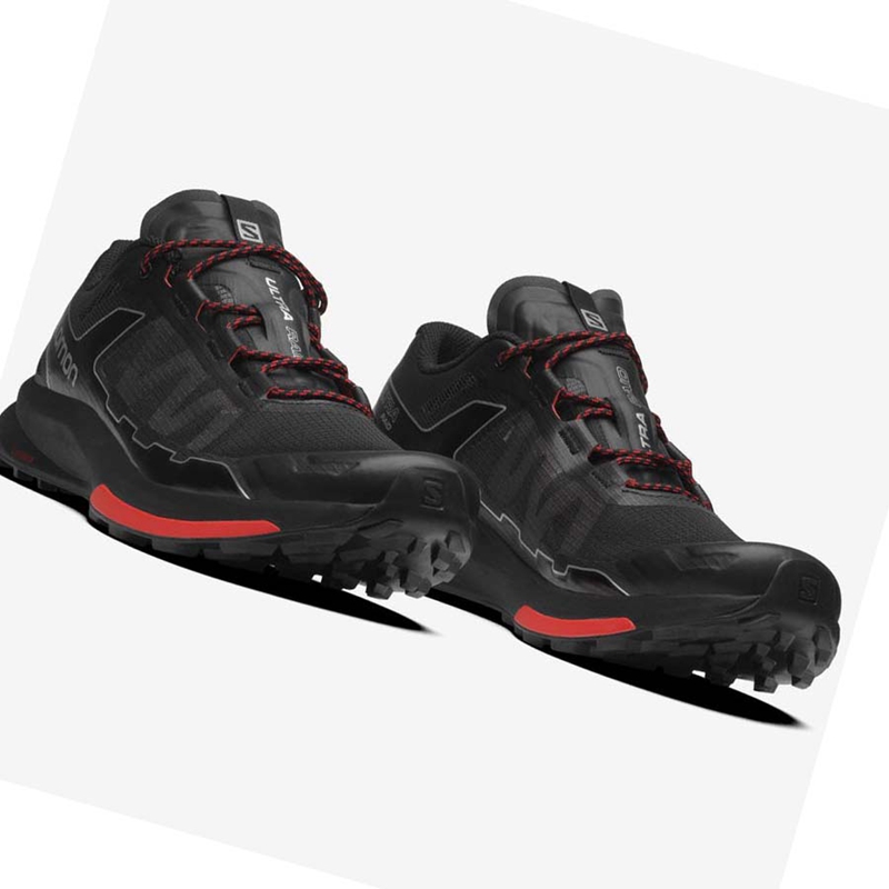 Black Salomon ULTRA RAID Women's Sneakers | UZKPCIS-54