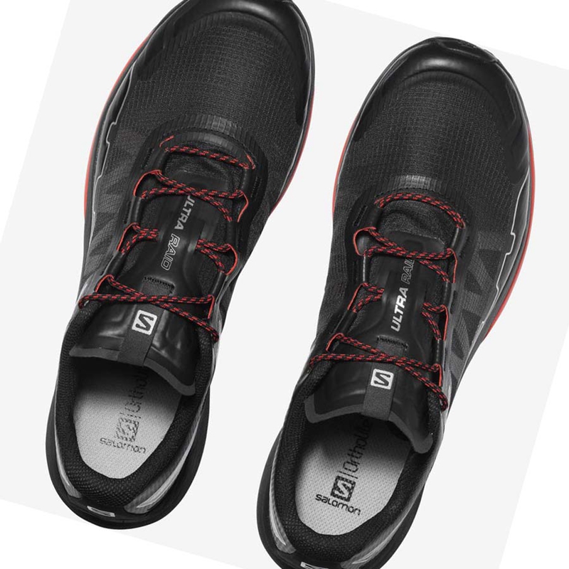 Black Salomon ULTRA RAI Men's Sneakers | YJHUQPK-32