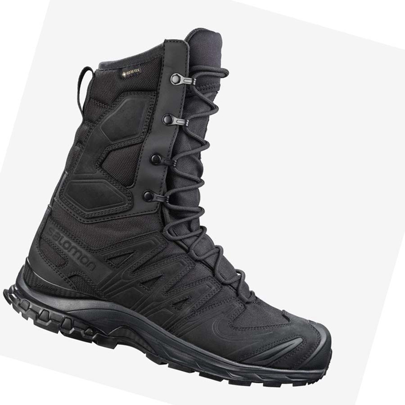 Black Salomon XA FORCES 8 GORE-TEX EN Men\'s Boots | NVPGHQR-93