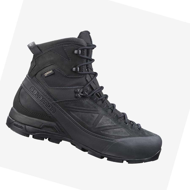 Black Salomon X ALP GORE-TEX FORCES Men\'s Boots | SVGJFKZ-06