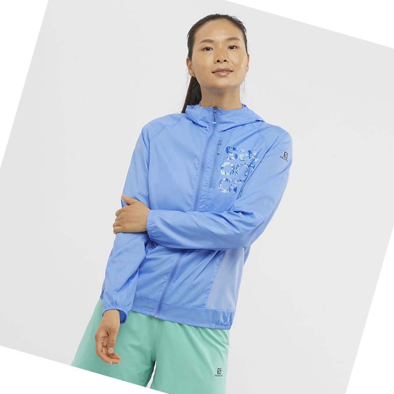 Blue Salomon BONATTI CROSS WIND WINDBREAKERS Women's Jackets | GFWEZUC-60