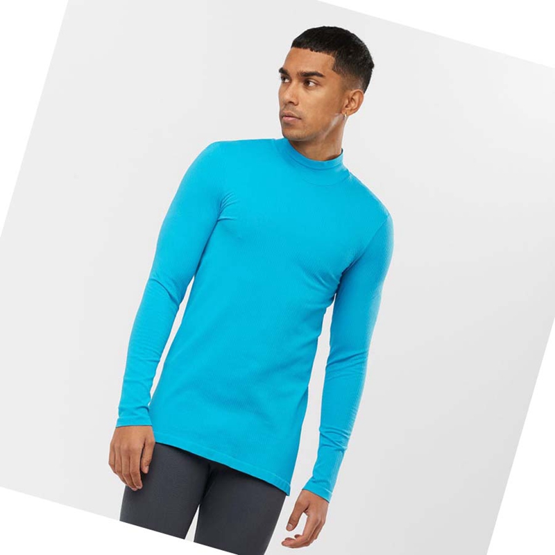 Blue Salomon ESSENTIAL SEAMLESS Men's T Shirts | JCRDBNA-90