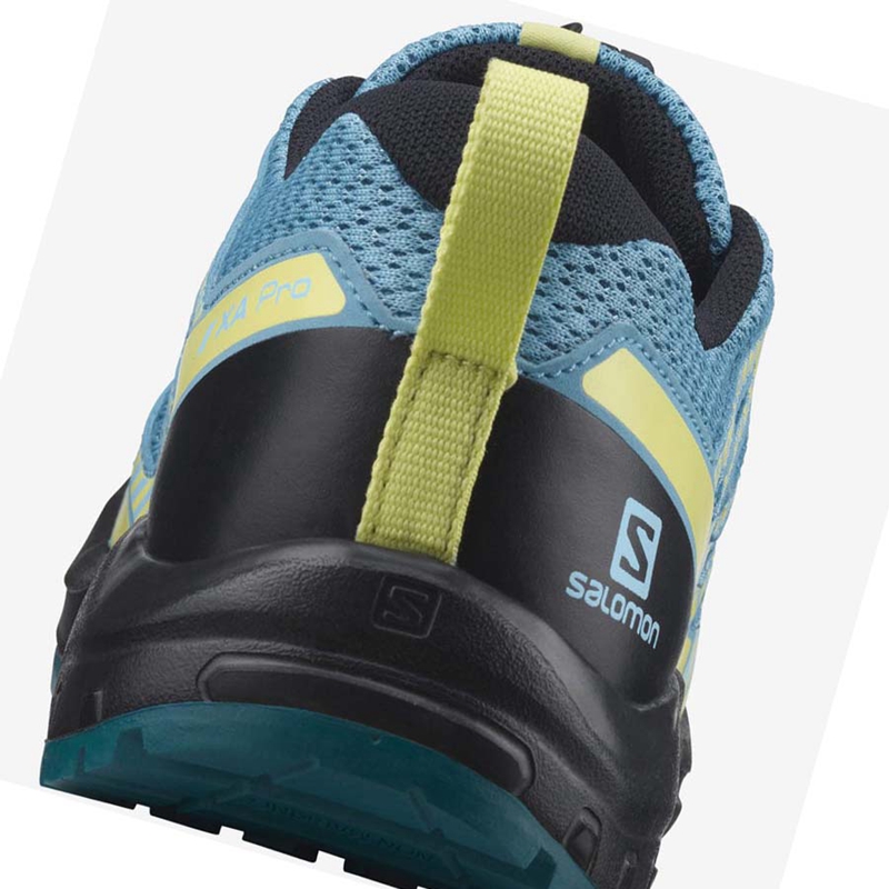 Blue Salomon XA PRO V8 Kids' Hiking Shoes | NRGIQUB-30