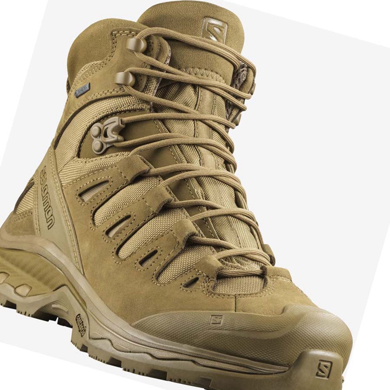 Brown Salomon QUEST 4D GORE-TEX FORCES 2 Women's Boots | VWUCRIY-03