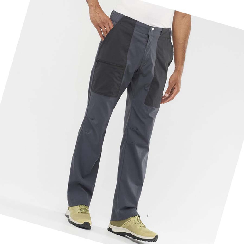 Grey  Salomon OUTRACK Men's Pants | BFCJDPQ-59