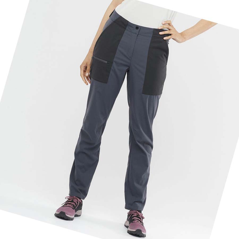 Grey  Salomon OUTRACK Women's Pants | SANPKMC-81