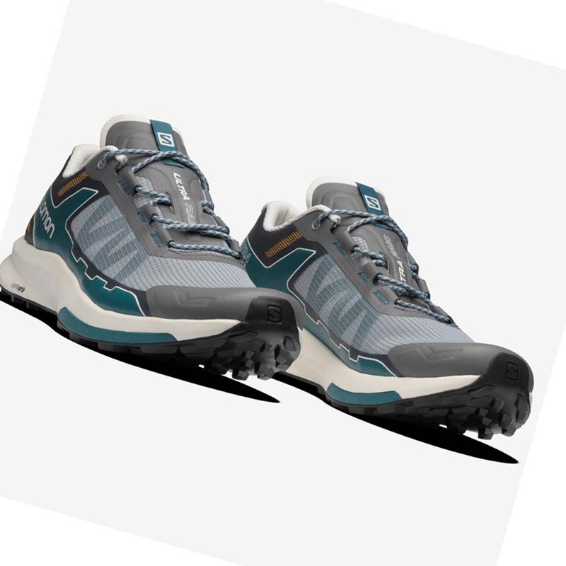 Grey  Salomon ULTRA RAID Women's Sneakers | BPKUZGC-69