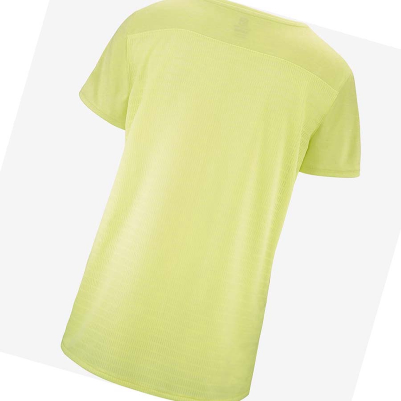 Mint Salomon OUTLINE SUMMER Women's T Shirts | DFORHVP-02