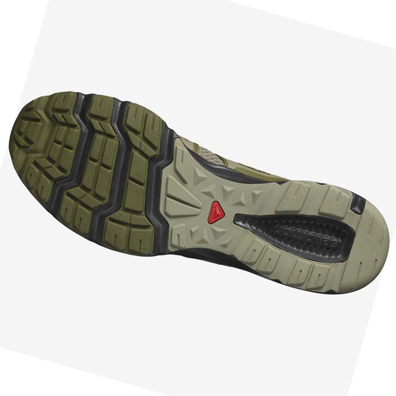 Olive Salomon CROSSAMPHIBIAN SWIFT 2 Men's Water Shoes | CZEXAIK-48