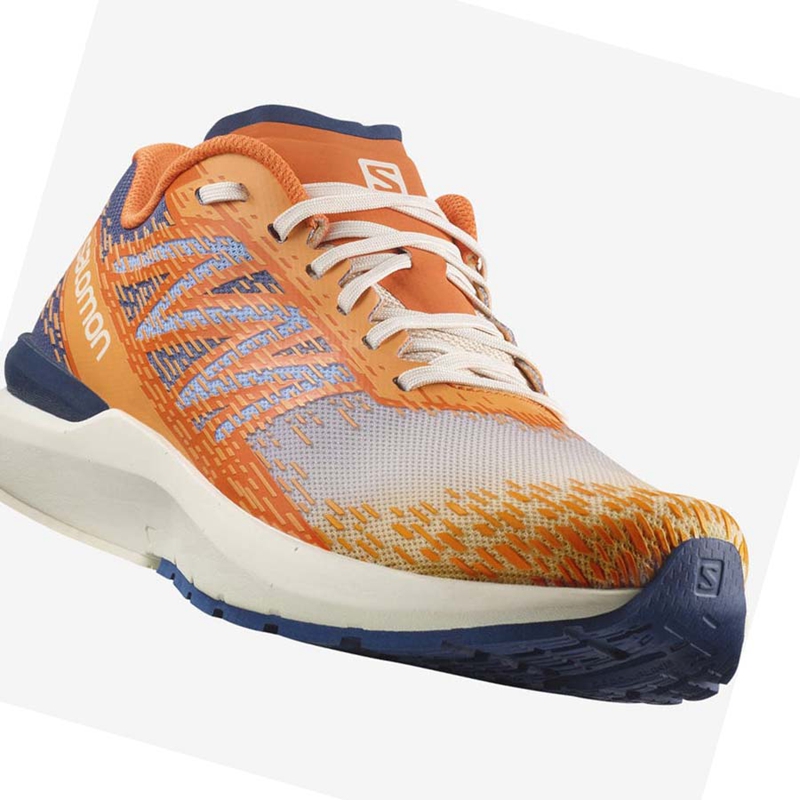 Orange Salomon SONIC 5 BALANCE Men's Running Shoes | FBMSKGT-49