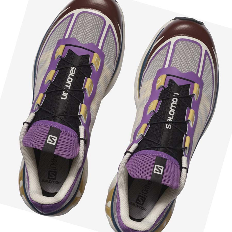 Purple / Chocolate  Salomon XT-6 FT Men's Sneakers | QNWSXUZ-20