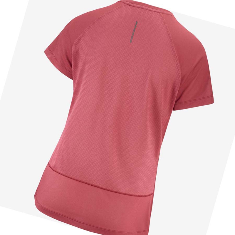 Red Salomon CROSS REBEL Women's T Shirts | KFJMDYX-79