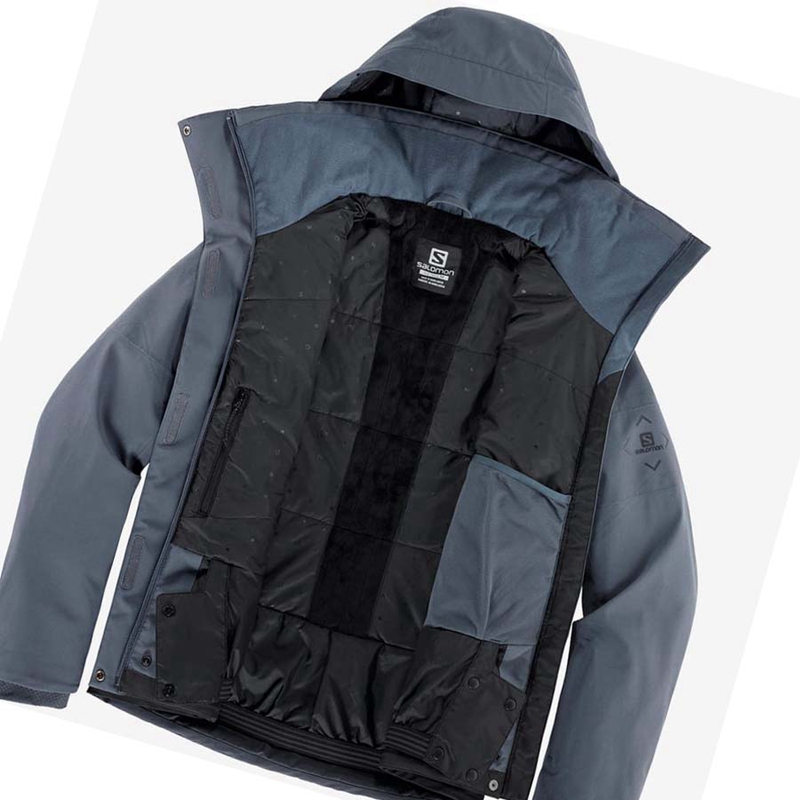 Silver Salomon SPEED INSULATED Women's Jackets | RSUGQOA-23