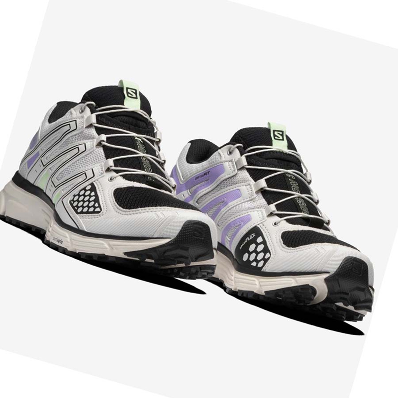 Silver Salomon X-MISSION 3 Women's Sneakers | UILBCAE-96