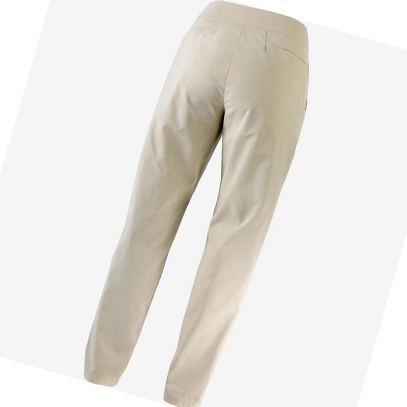 White Salomon WAYFARER CITY Women's Pants | RXSMHUA-04