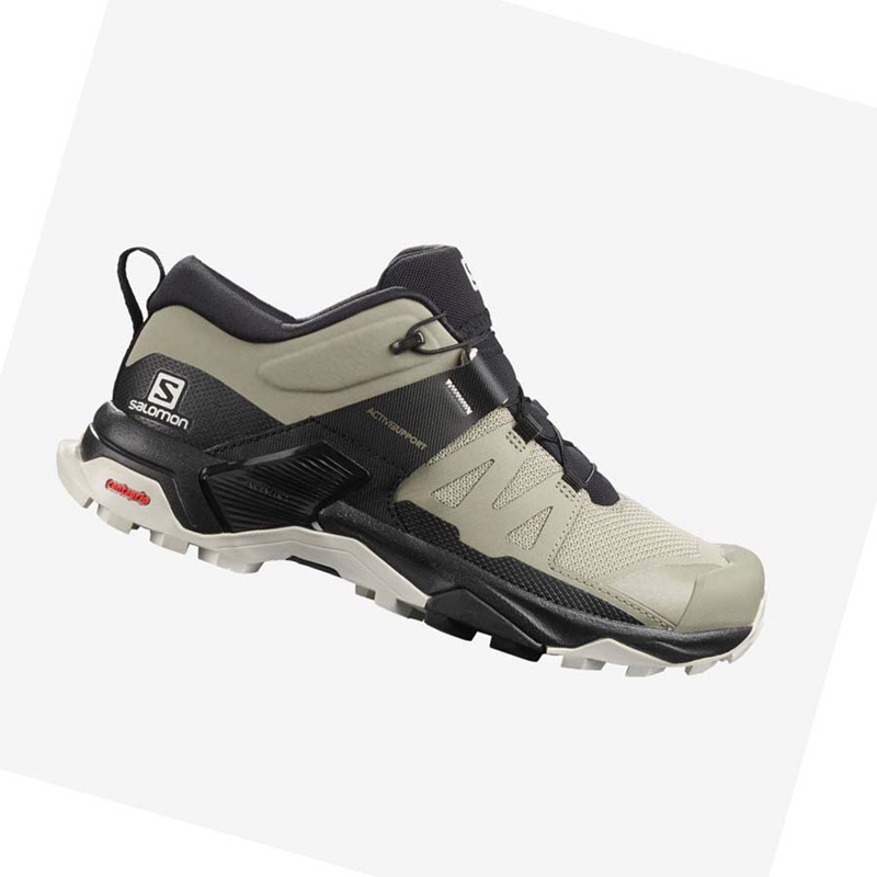 Beige Salomon WoX ULTRA 4 Women's Hiking Shoes | MBHQCKJ-08