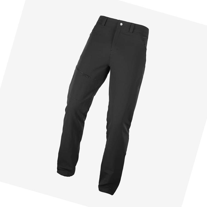 Black Salomon OUTPEAK WARM Men's Pants | LDTNRFJ-12