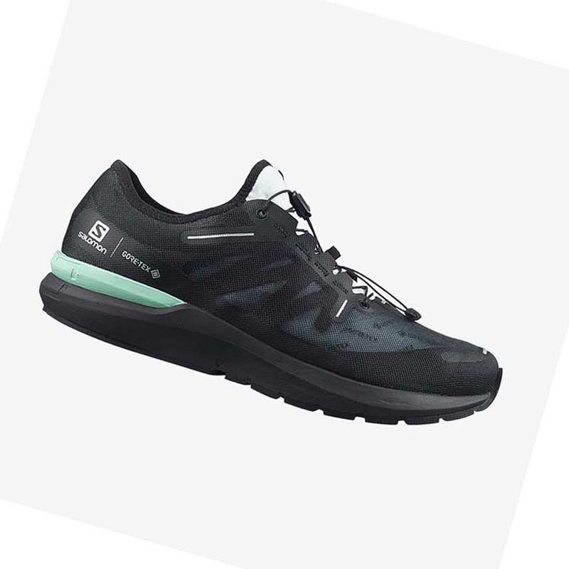 Black Salomon SONIC 4 GORE-TEX Women's Running Shoes | CWLFZXM-72