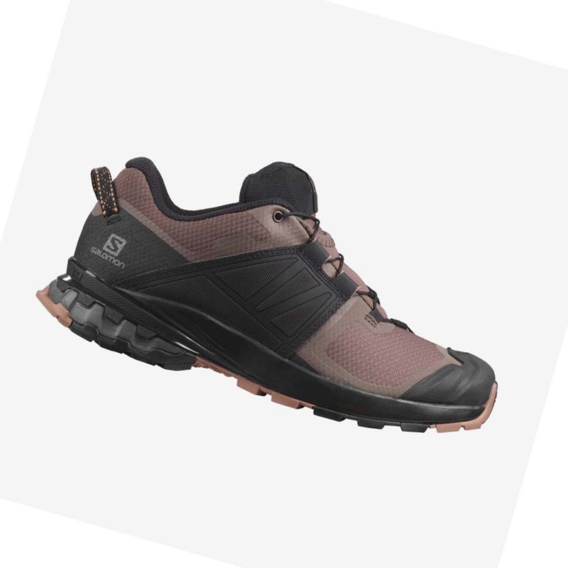 Black Salomon XA WILD Women's Trail Running Shoes | BFHMWLG-16