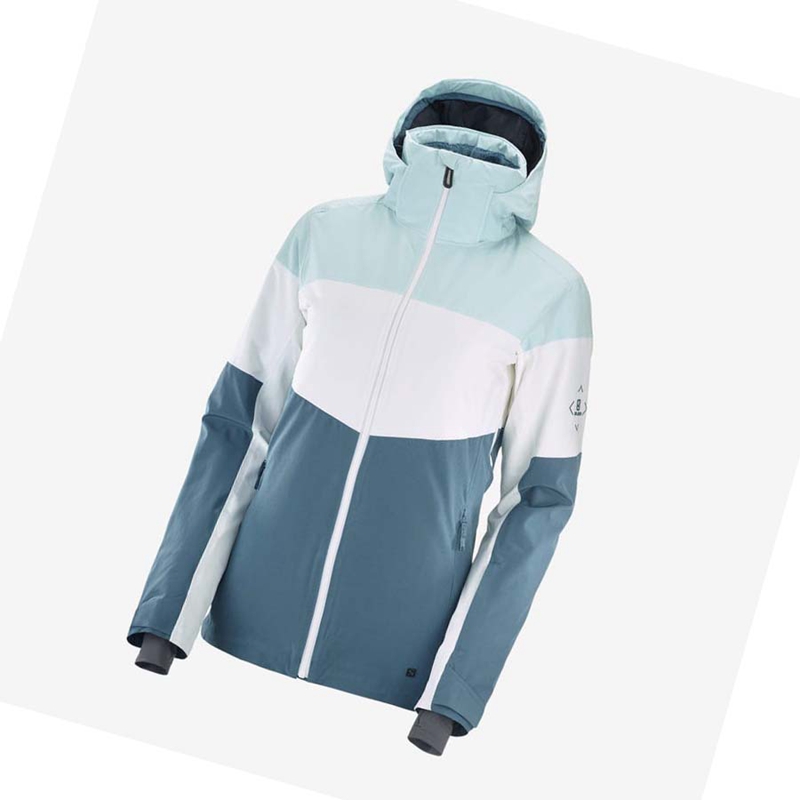 Blue Salomon SLALOM Women's Ski Jackets | XEOKQDL-38