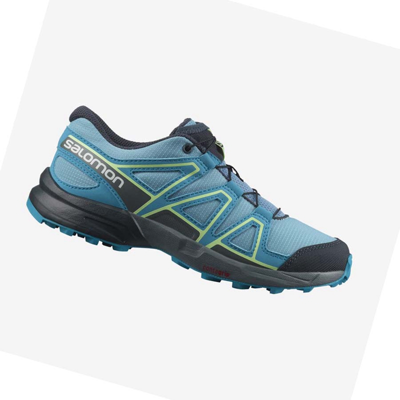 Blue Salomon SPEEDCROSS Kids' Trail Running Shoes | PEAQZWY-36