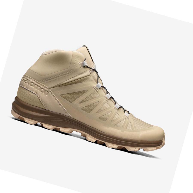 Brown Salomon FELL RAISER FOR GR10K Men's Sneakers | BYKMIER-63