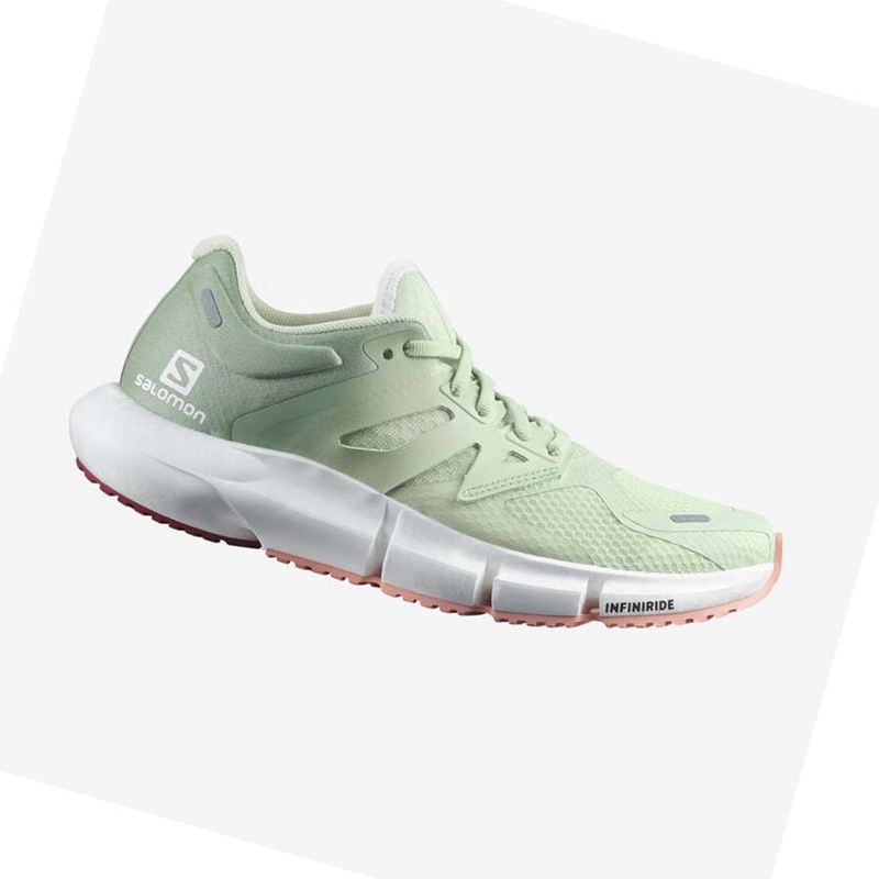 Green Salomon PREDICT 2 Women's Running Shoes | WMGCDFX-79