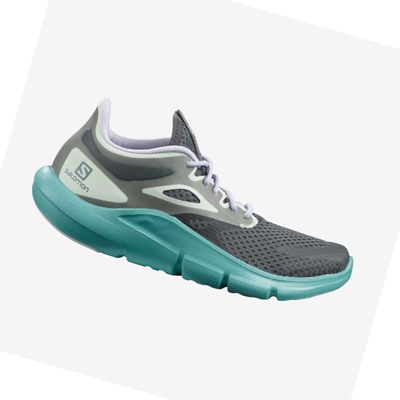 Green Salomon PREDICT MOD Women's Running Shoes | DQZYFNV-74