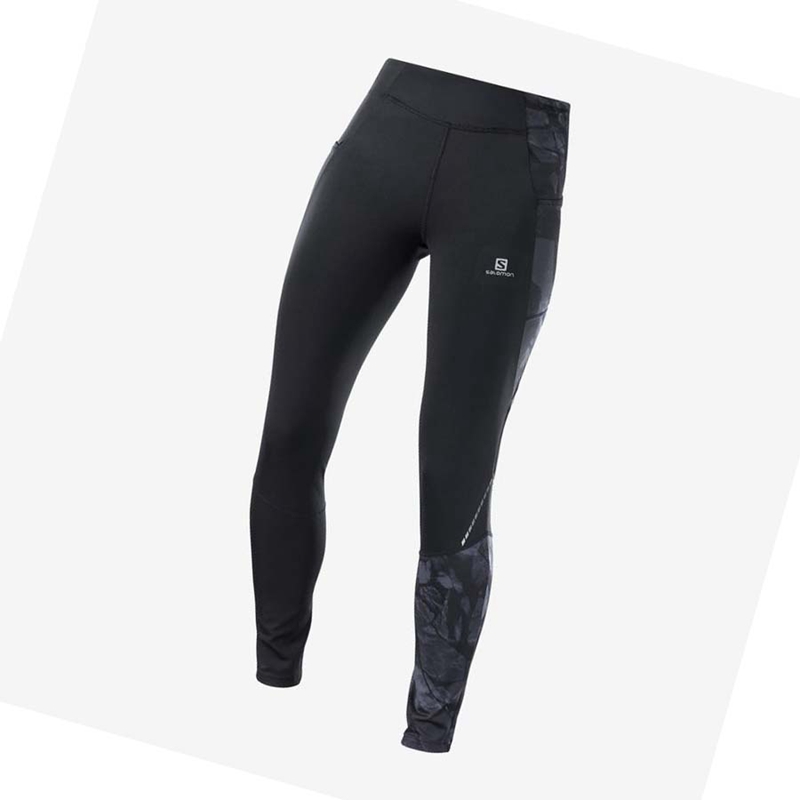 Grey Salomon CROSS RUN 28'' Women's Pants | TCFAEZD-28