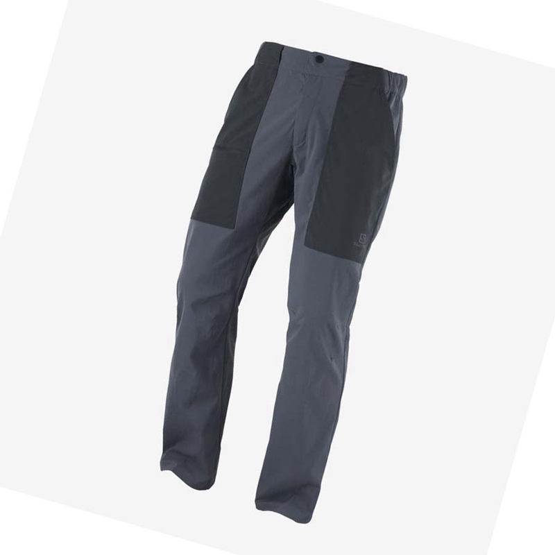 Grey Salomon OUTRACK Men's Pants | BFCJDPQ-59