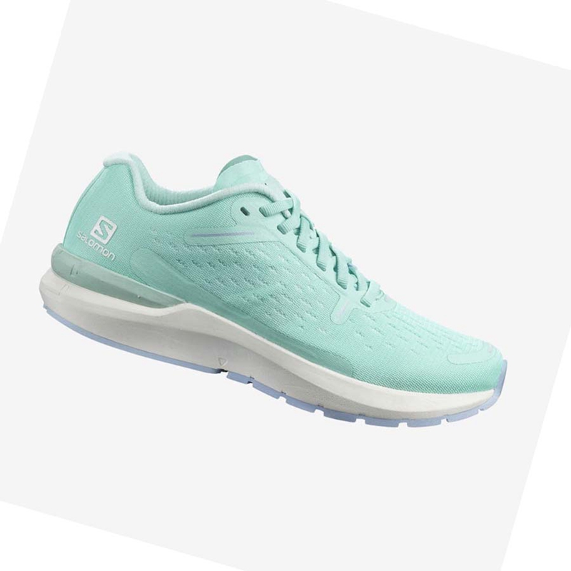 Mint Salomon SONIC 4 Women's Running Shoes | XRUEOFD-19