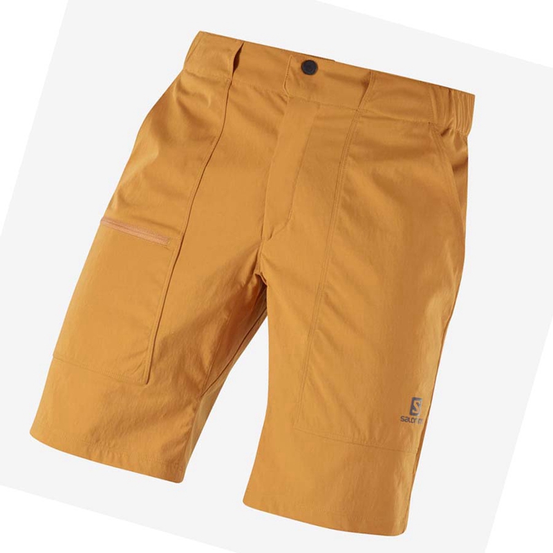 Orange Salomon OUTRACK Men's Shorts | ITGUQNA-09