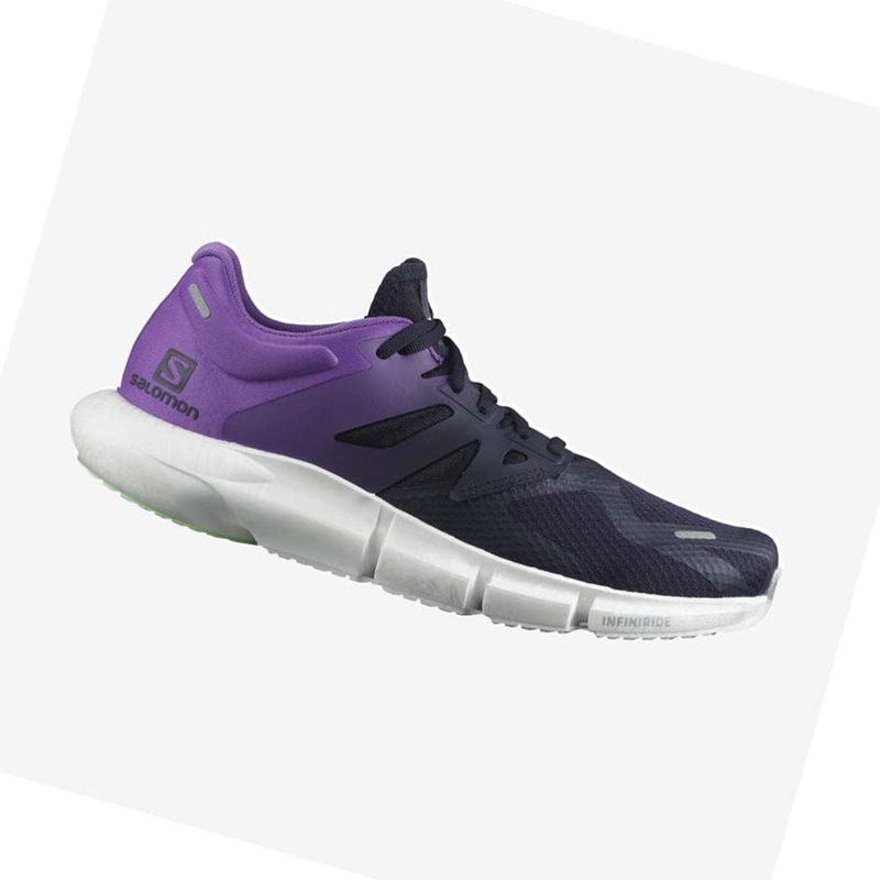 Purple Salomon PREDICT 2 Men's Running Shoes | VTIHKXB-46