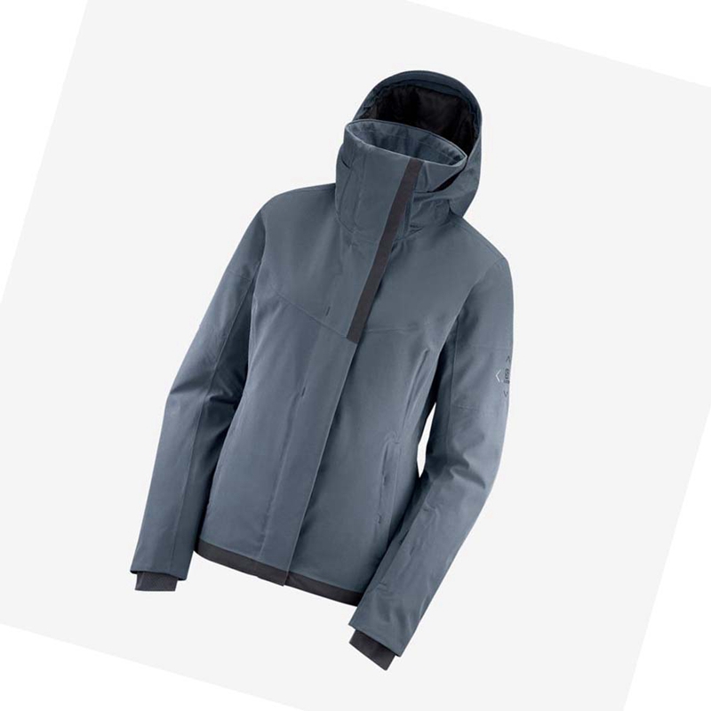 Silver Salomon SPEED INSULATED Women's Jackets | RSUGQOA-23