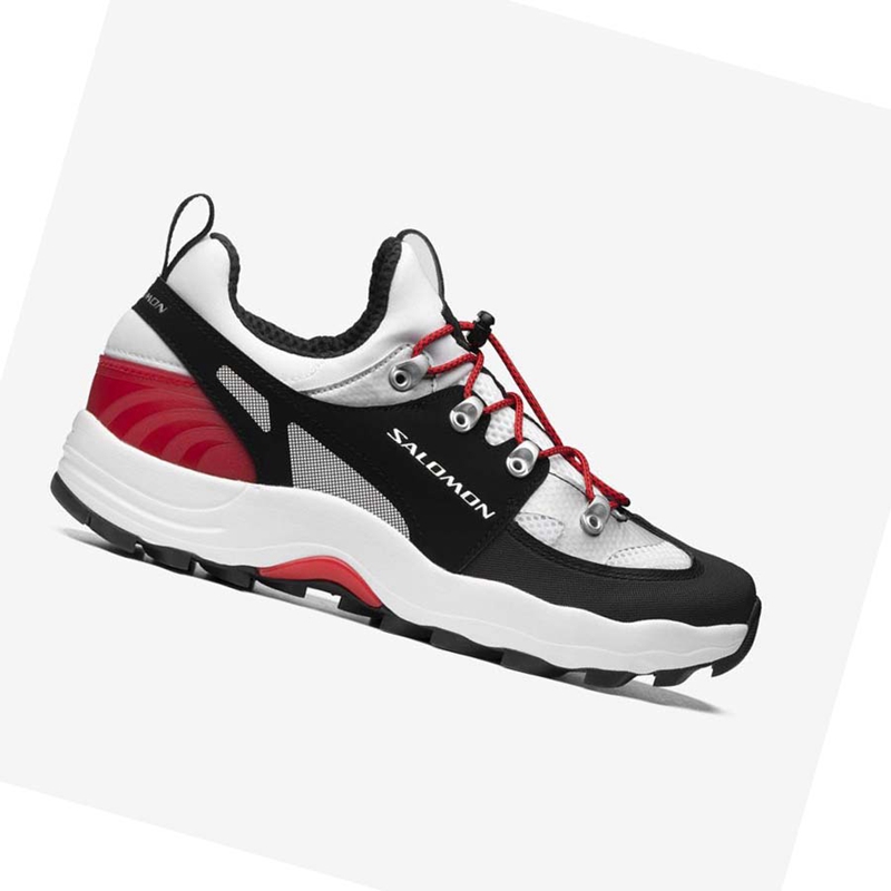 White / Black Salomon RAID WIND Women's Sneakers | IHSVZGL-79