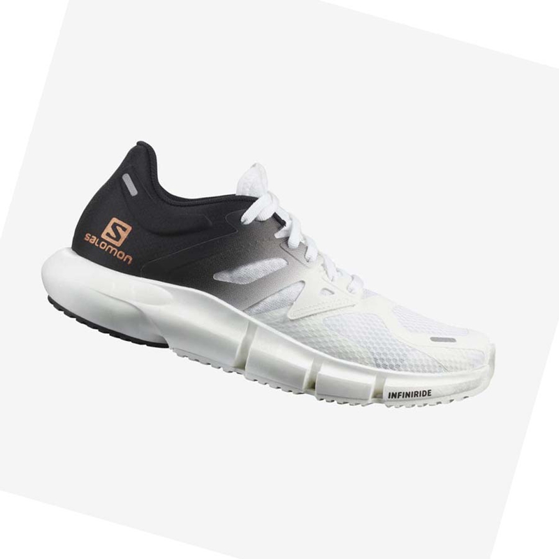 White Salomon PREDICT 2 Women's Running Shoes | ZRYBFAP-67